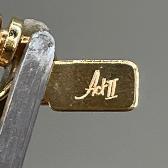 **3/$20** Vintage Act 2 Gold Mesh with Pearls Necklace - Picture 5 of 9